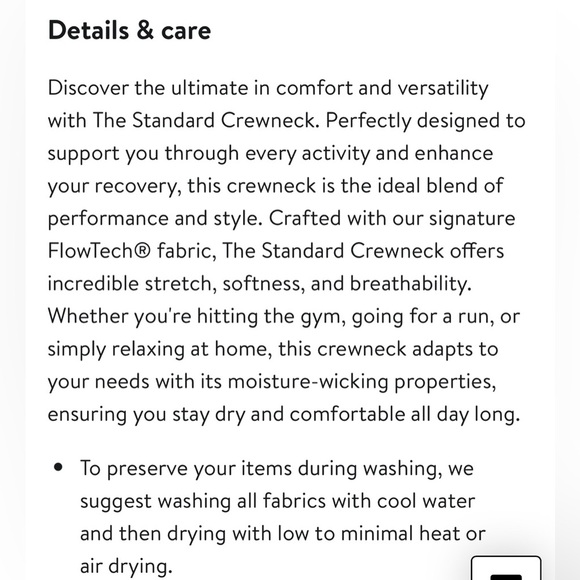 NWT Feat unisex medium Black Roam Crew Neck long sleeve Shirt - Picture 7 of 8